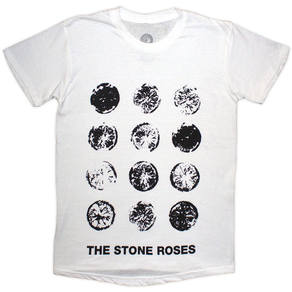 The Stone Roses 'Lemons Grid' (White) T-Shirt