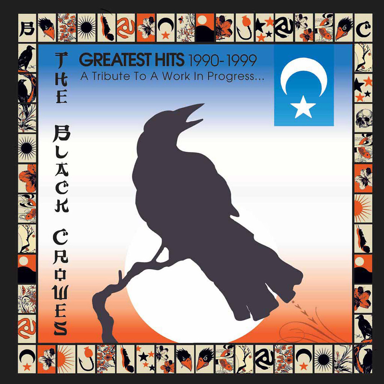 The Black Crowes 'Greatest Hits 1990-1999: A Tribute To A Work In Progress...' CD Jewel Case