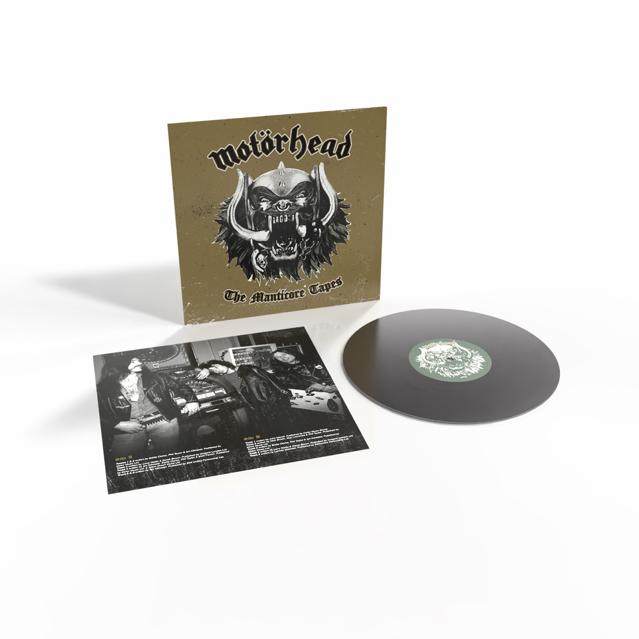 Motorhead 'The Manticore Tapes' LP Black Vinyl