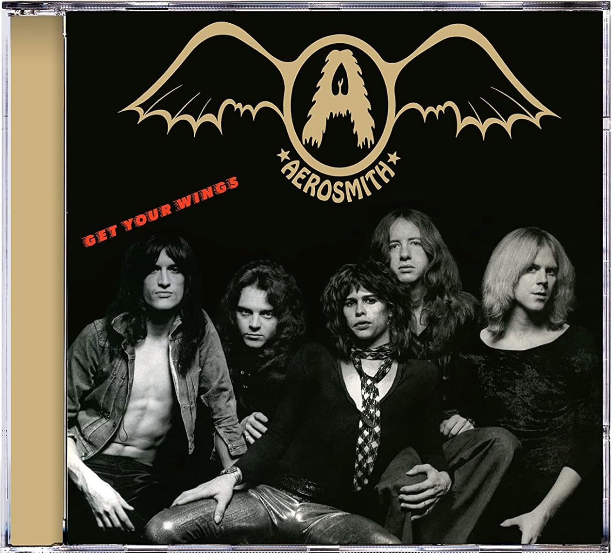 Aerosmith 'Get Your Wings' CD Jewel Case Front