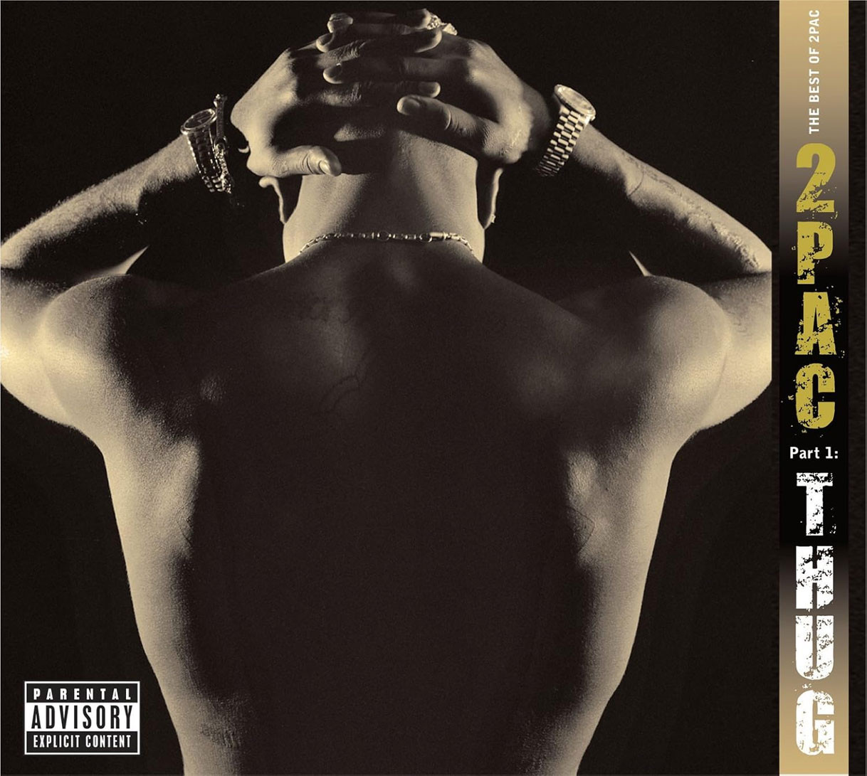 2Pac 'The Best Of 2Pac Part 1: Thug' CD Digipack Front