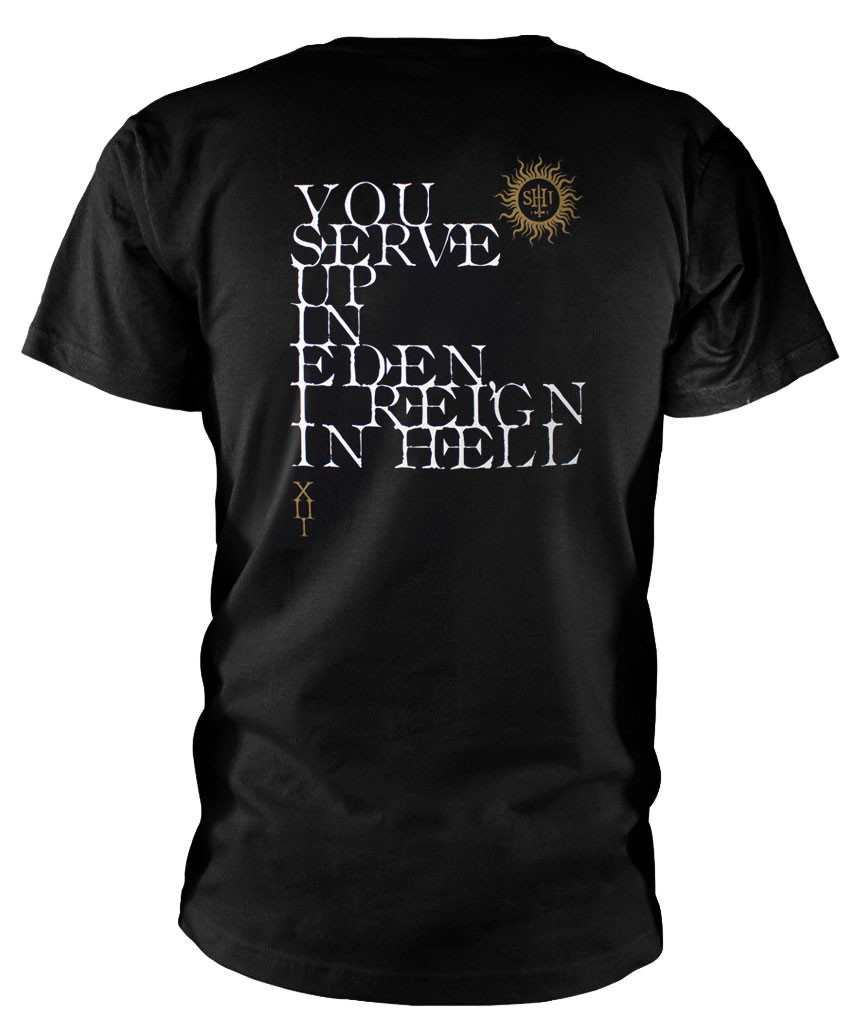 Behemoth 'The Shit Ov God Reign In Hell' (Black) T-Shirt Back