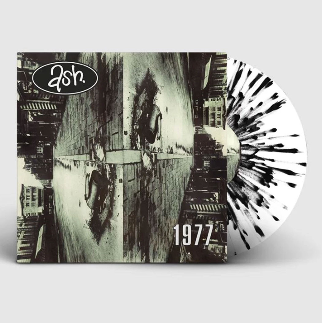 Ash '1977' (2022 Remaster) LP Black & White Splatter Vinyl