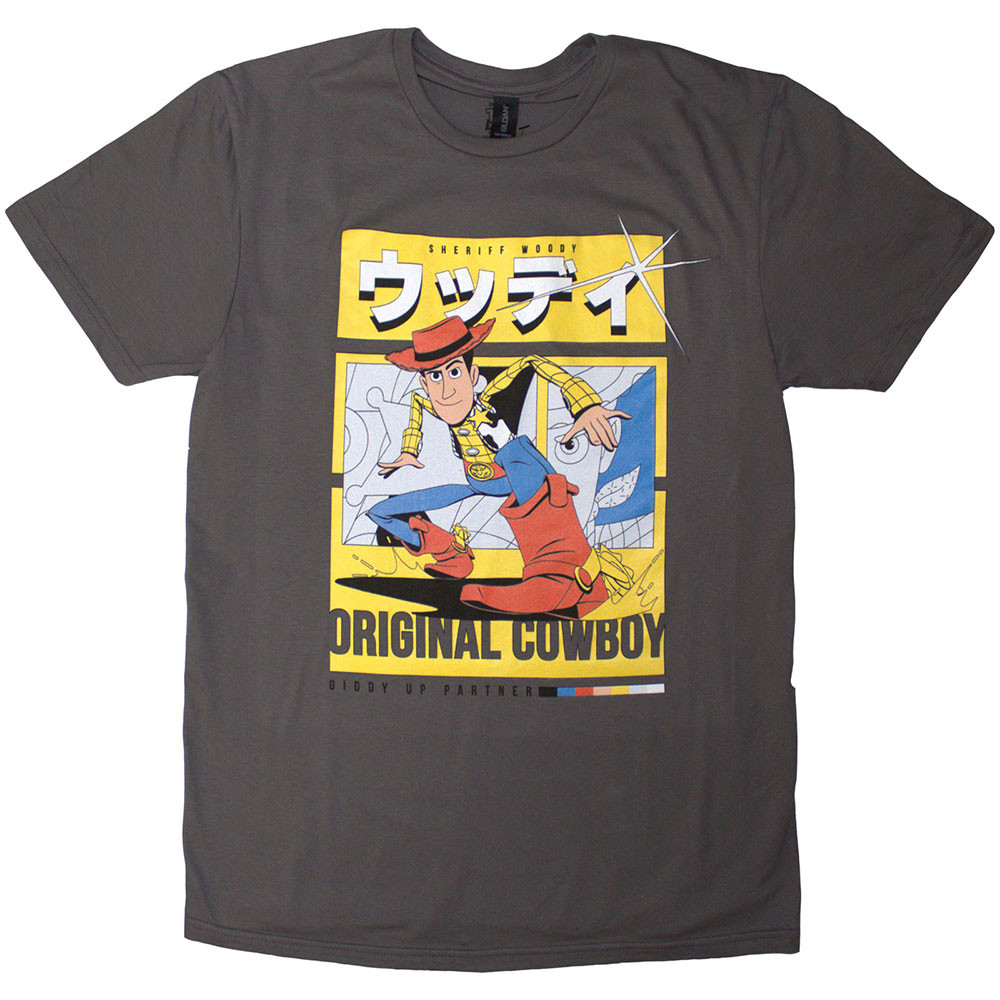 Disney Toy Story 'Original Cowboy' (Grey) T-Shirt