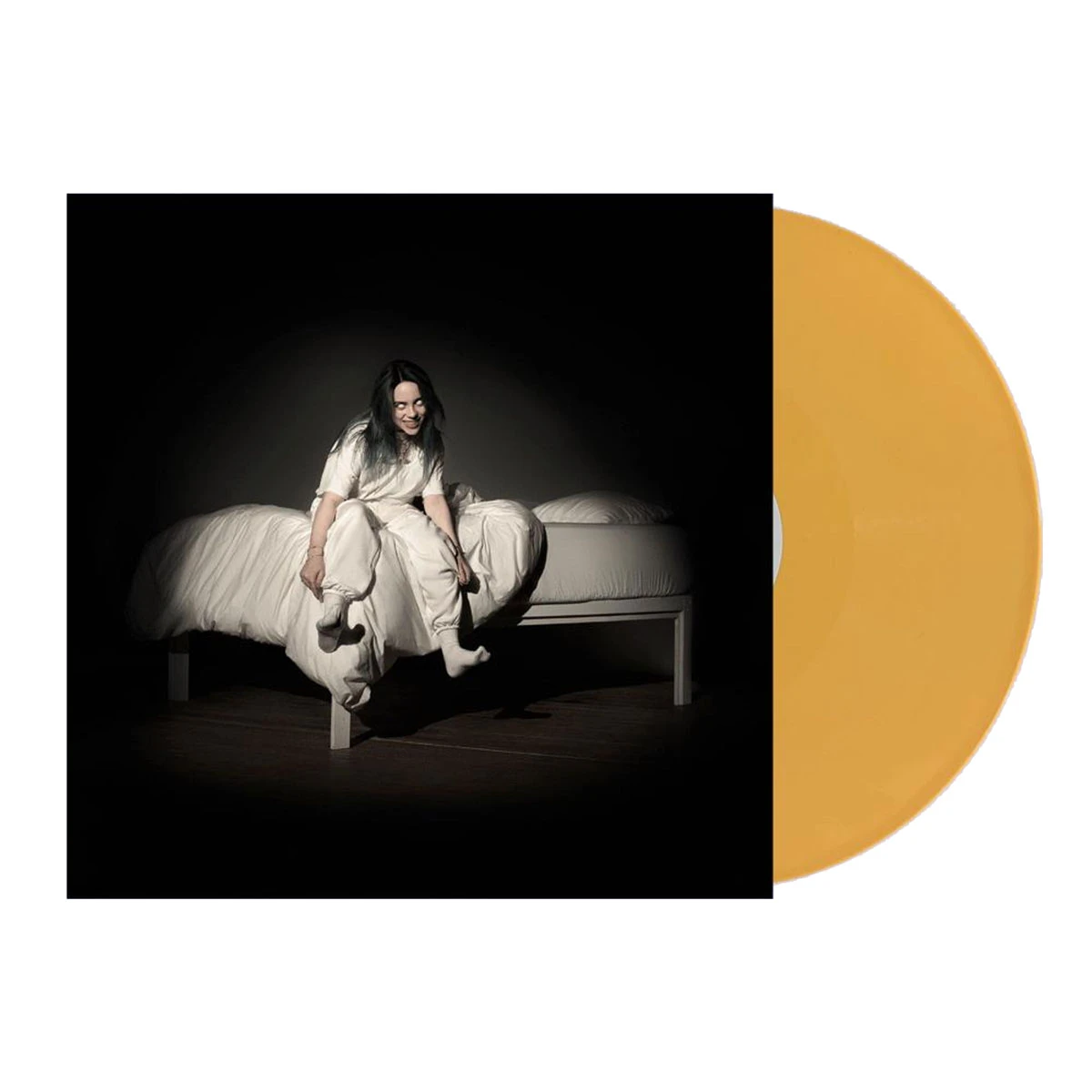 Billie Eilish 'WHEN WE ALL FALL ASLEEP, WHERE DO WE GO?' LP Gatefold Pale Yellow Vinyl