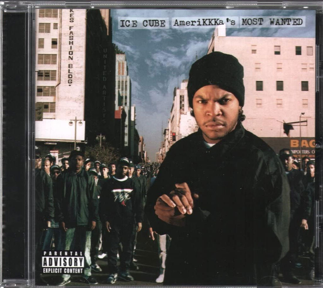 Ice Cube 'AmeriKKKa's Most Wanted' Jewel Case CD Front