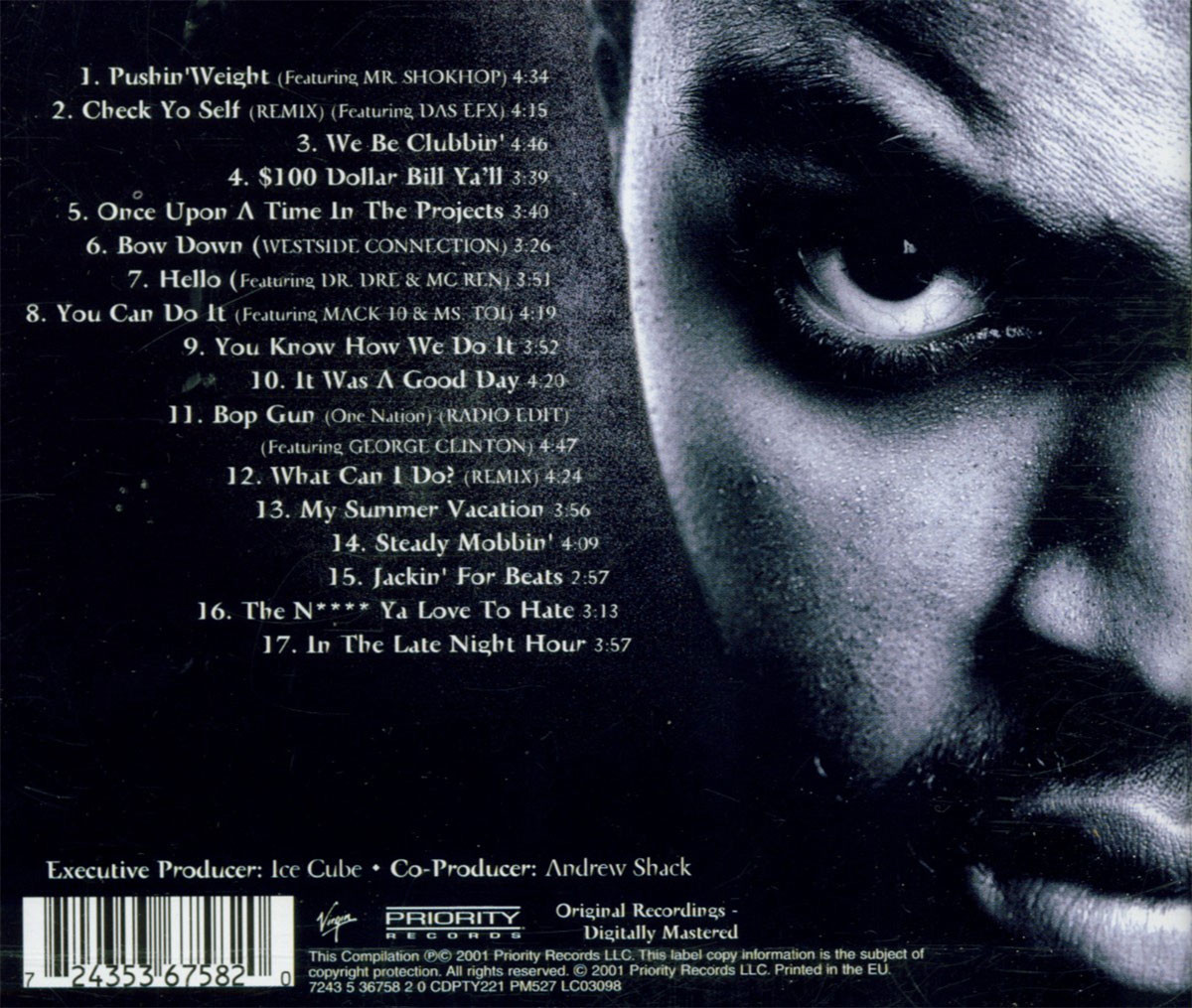 キズあり ICE CUBE GREATEST HITS 2LP Ice Cube / Greatest Hits 2001 US Original 2LP Vinyl Mack 10, Das