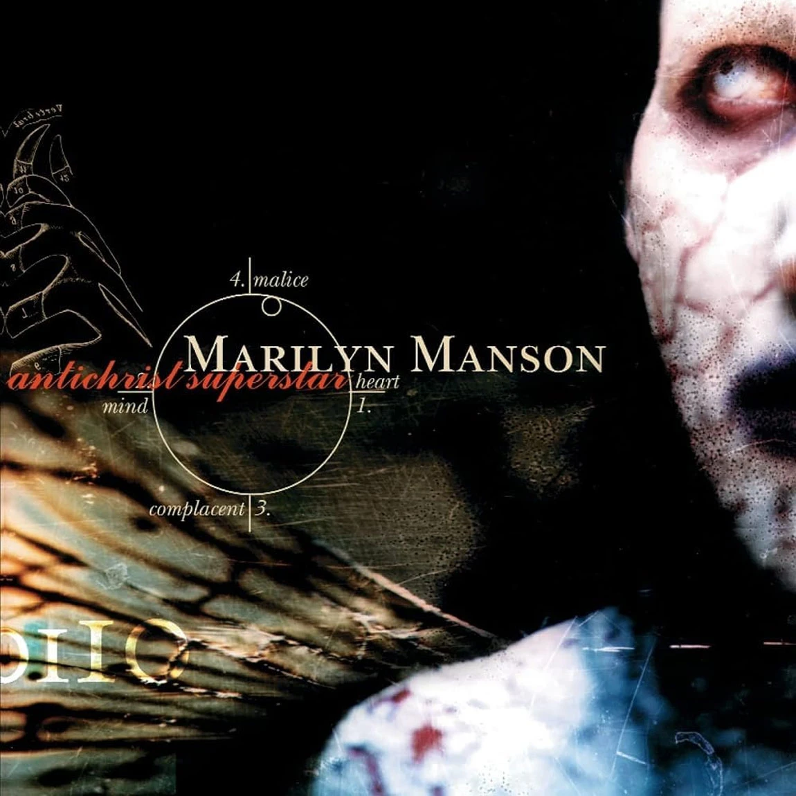 Marilyn Manson 'Antichrist Superstar' CD Front