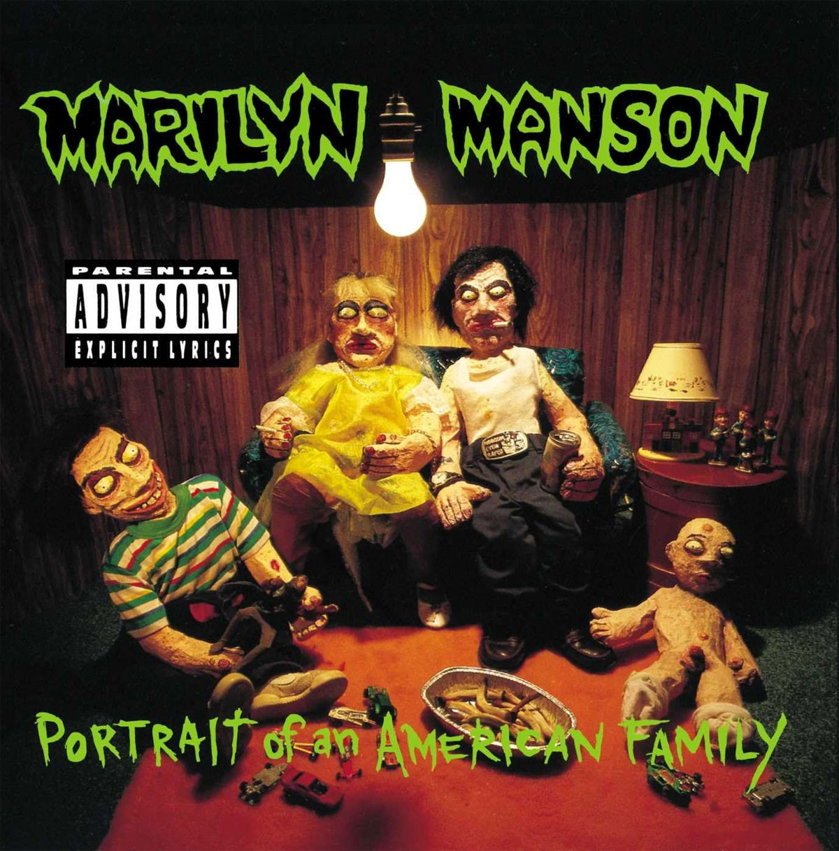 Marilyn Manson 'Portrait Of An American Family' CD Front