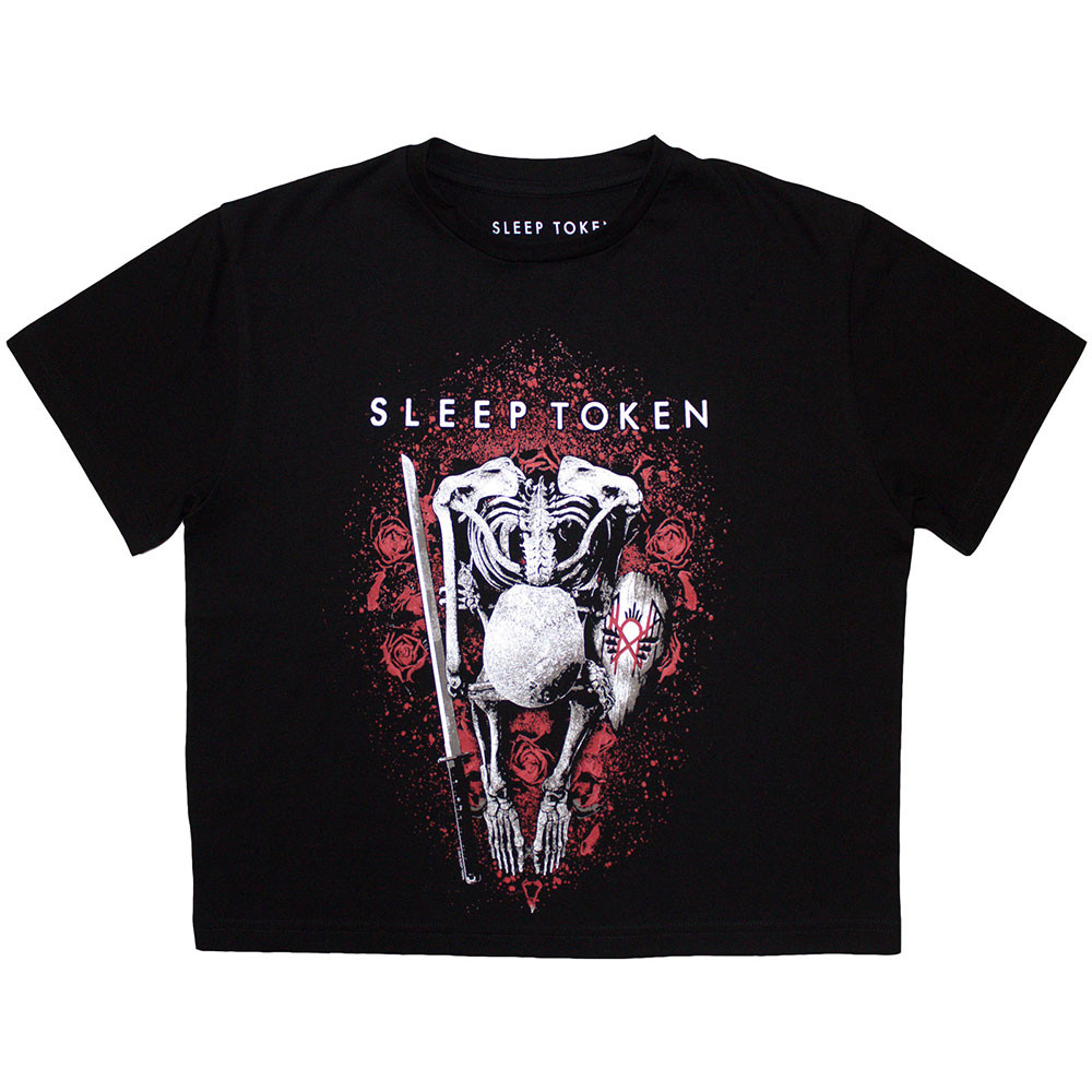 Sleep Token 'The Love You Want' (Black) Womens Crop Top