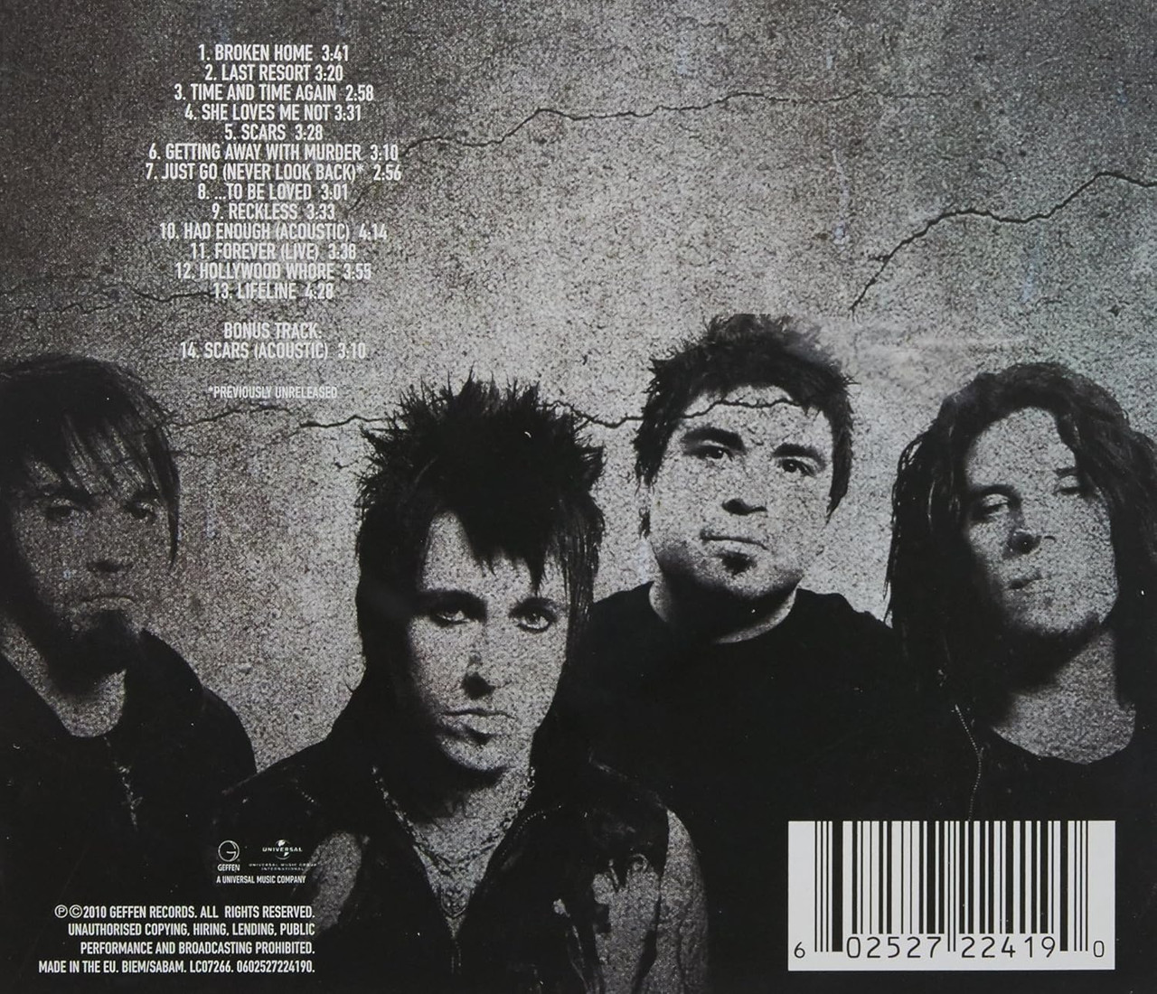 Papa Roach 'To Be Loved (The Best Of)' CD Jewel Case