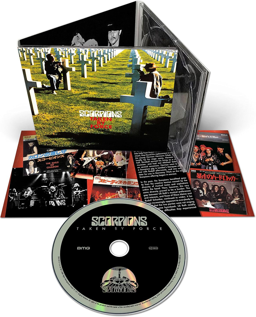 Scorpions 'Taken By Force' CD Digipack