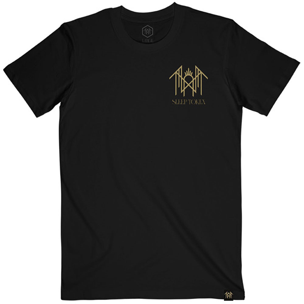 Maglietta Ufficiale Sleep Token "Even In Arcadia Archway" - Rock Off T-Shirt Unisex In Cotone Morbido, Taglie Standard - 4
