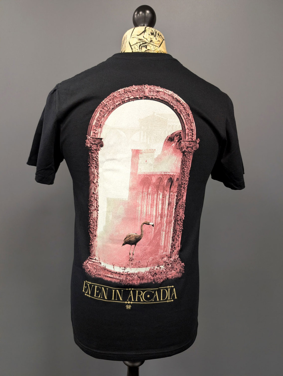 Sleep Token 'Even In Arcadia Archway' (Black) T-Shirt on a mannequin back
