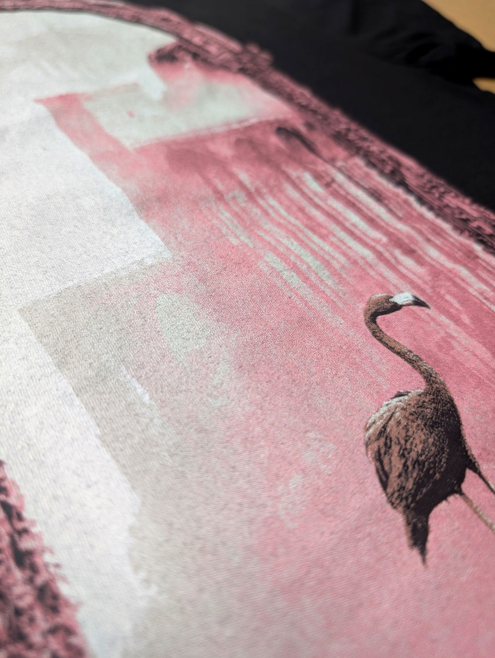 Sleep Token 'Even In Arcadia Archway' (Black) T-Shirt close up detail of back print