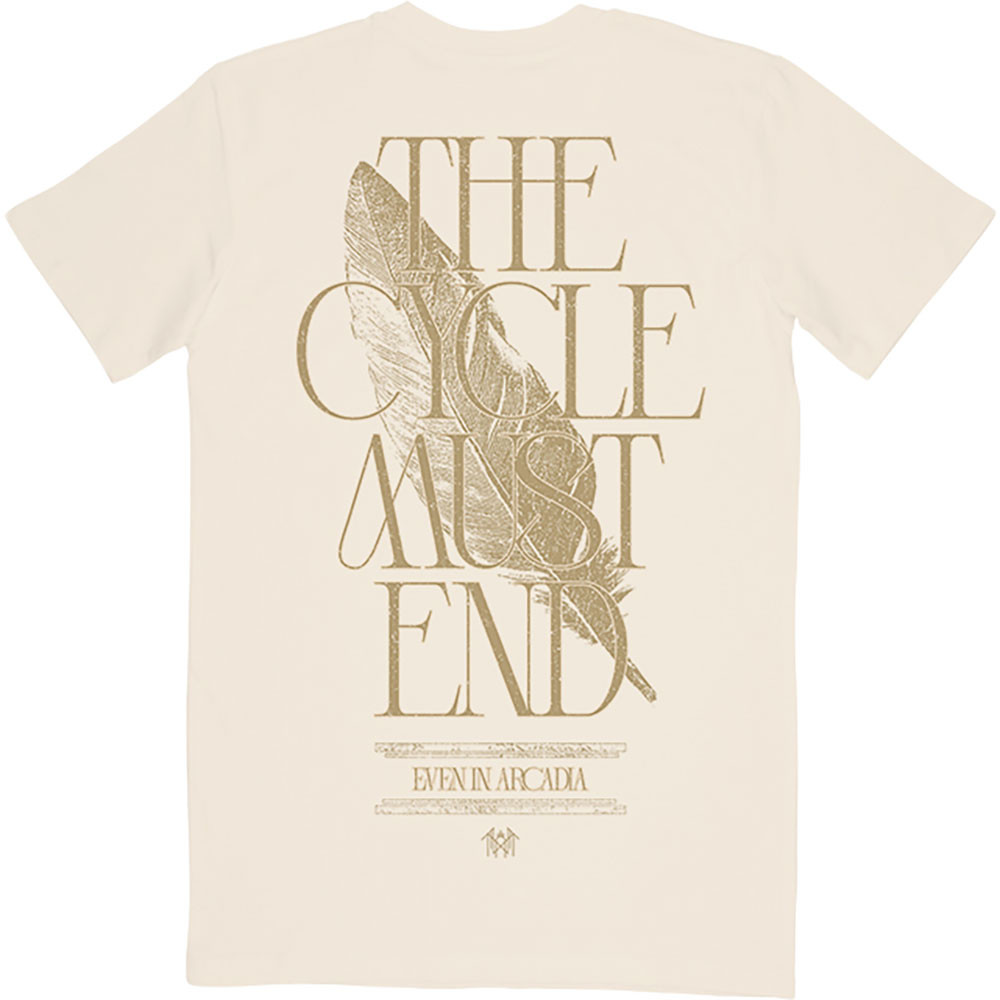 Sleep Token 'The Cycle Must End' (Natural) T-Shirt BACK