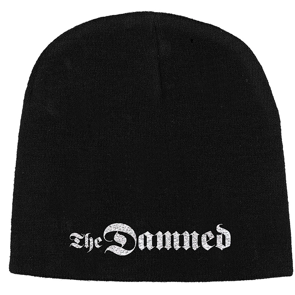 The Damned 'Gothic Logo' (Black) Beanie Hat