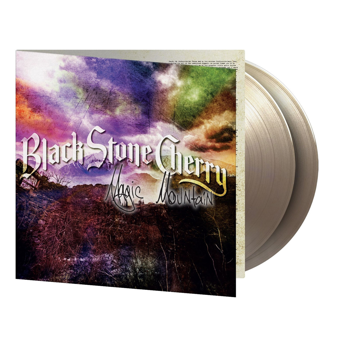 Black Stone Cherry 'Magic Mountain' 2LP 180g Gold Purple Marbled Vinyl
