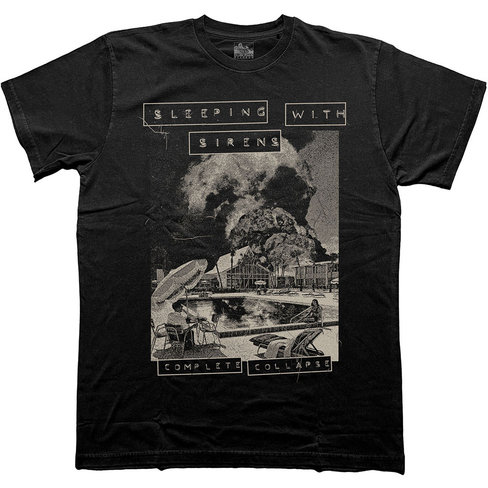 Sleeping With Sirens 'Complete Collapse' (Black) T-Shirt