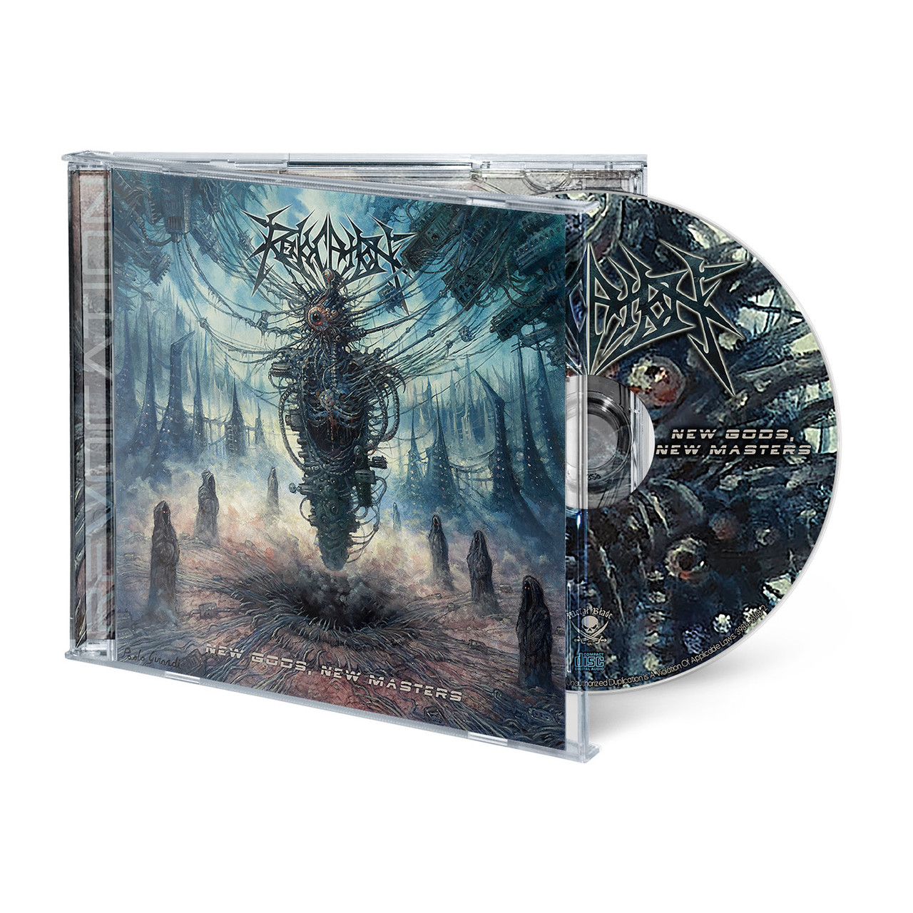 Revocation 'New Gods, New Masters' CD Jewel Case