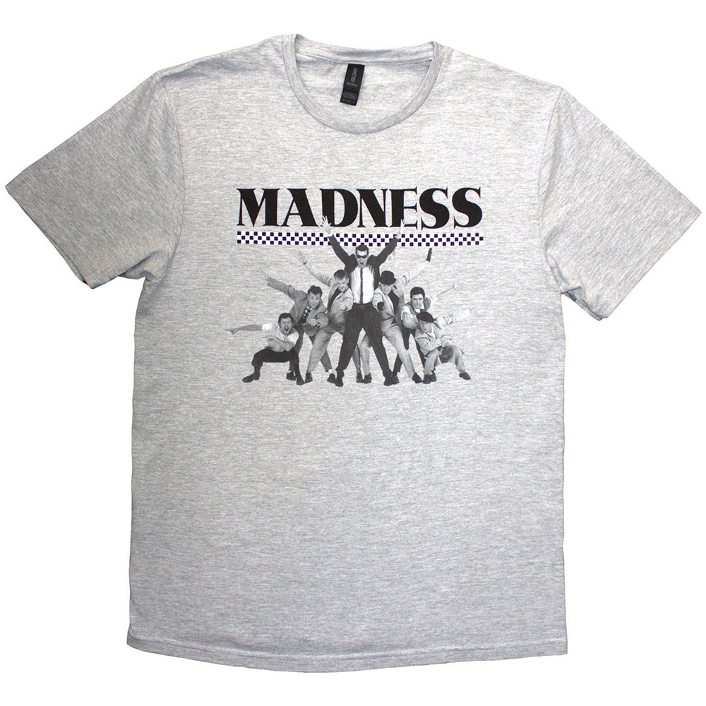 Madness '7 Check' (Grey) T-Shirt