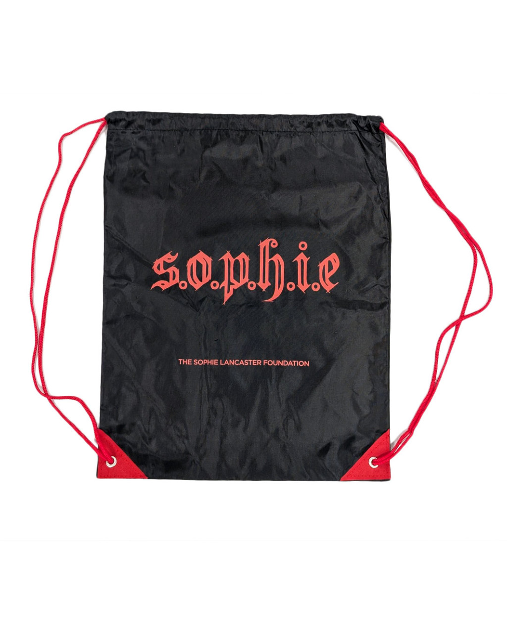 SLF 'S.O.P.H.I.E. Logo (Red)' Draw String Bag