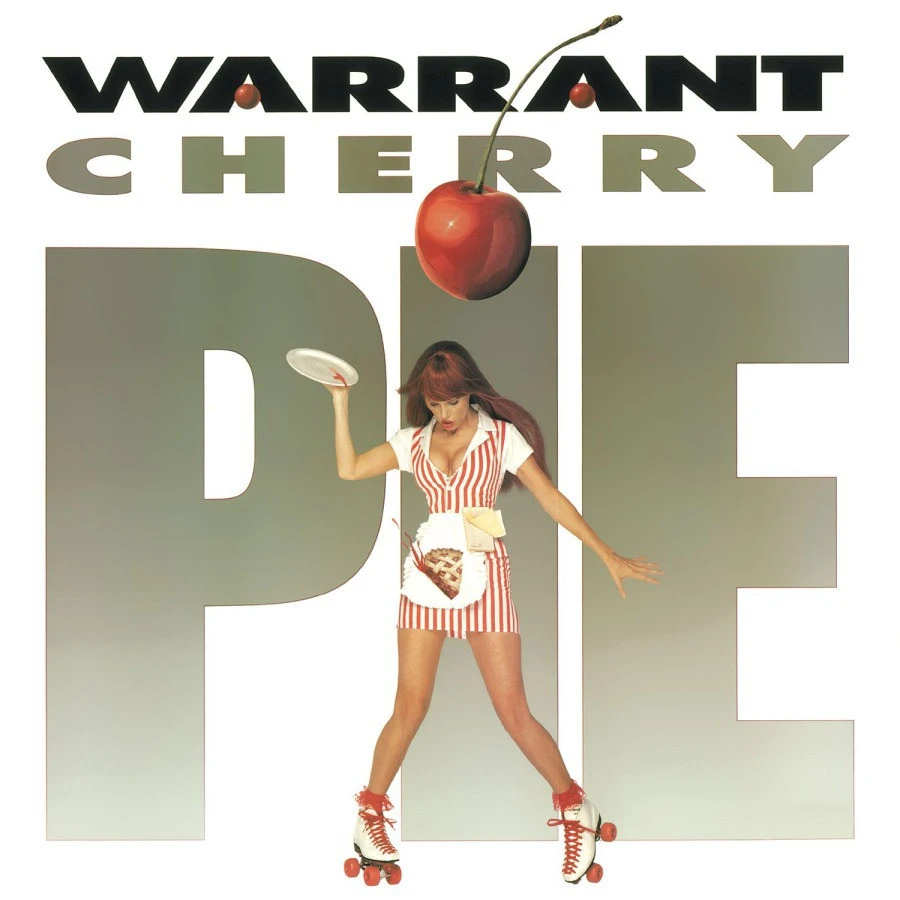 Warrant 'Cherry Pie' LP Yellow  Marbled Vinyl