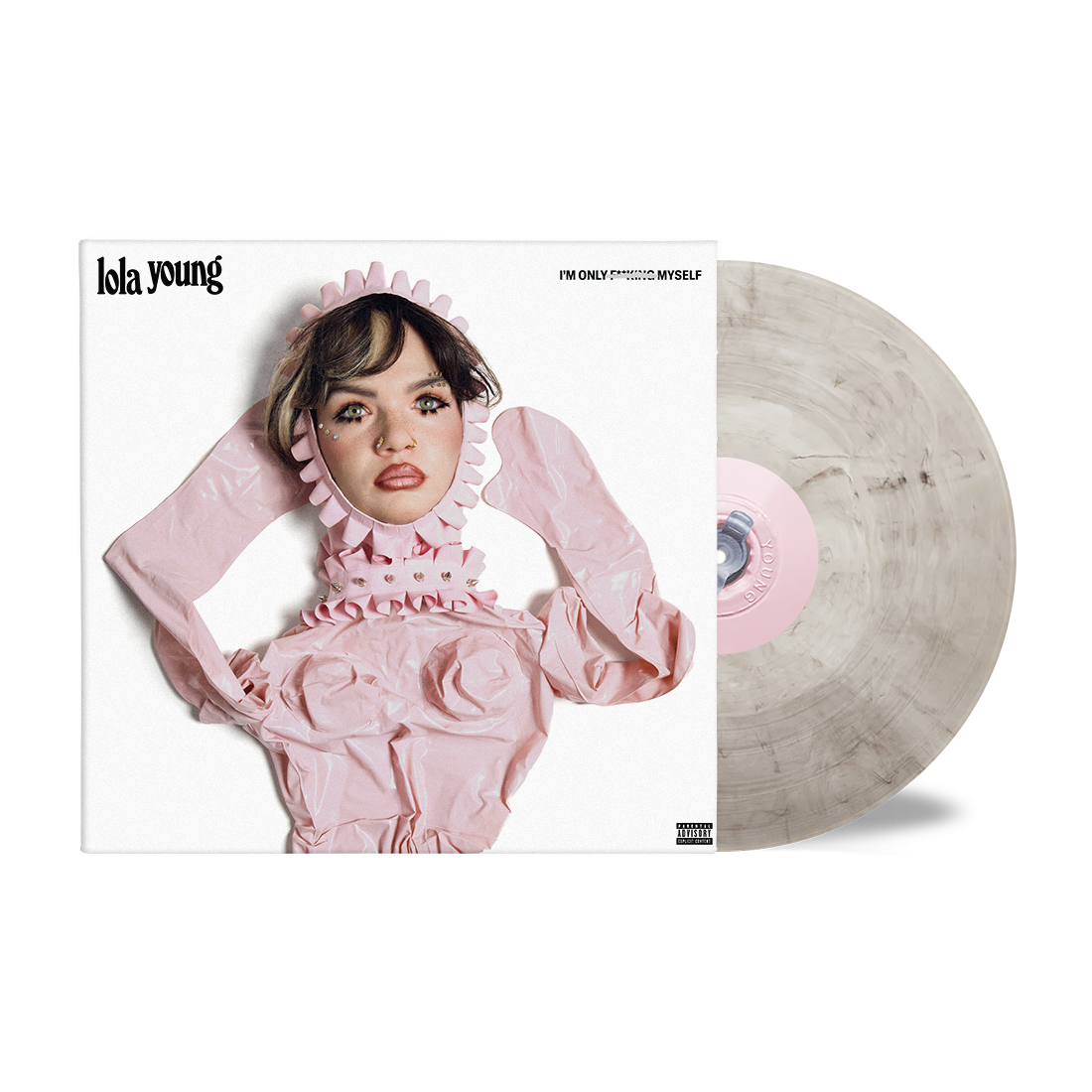 Lola Young  'I'm Only F**king Myself' (The Punching Bag Edition) LP Grey Marbled Vinyl