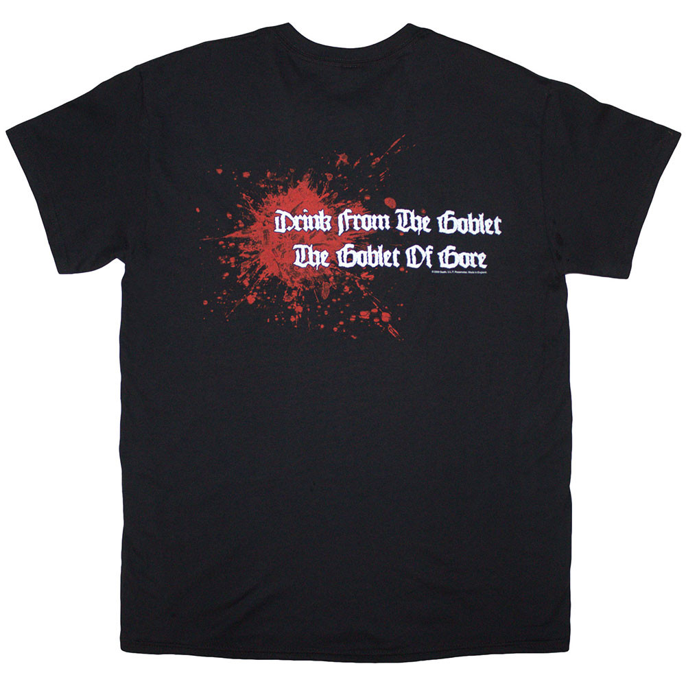 Death 'Scream Bloody Gore' (Black) T-Shirt BACK