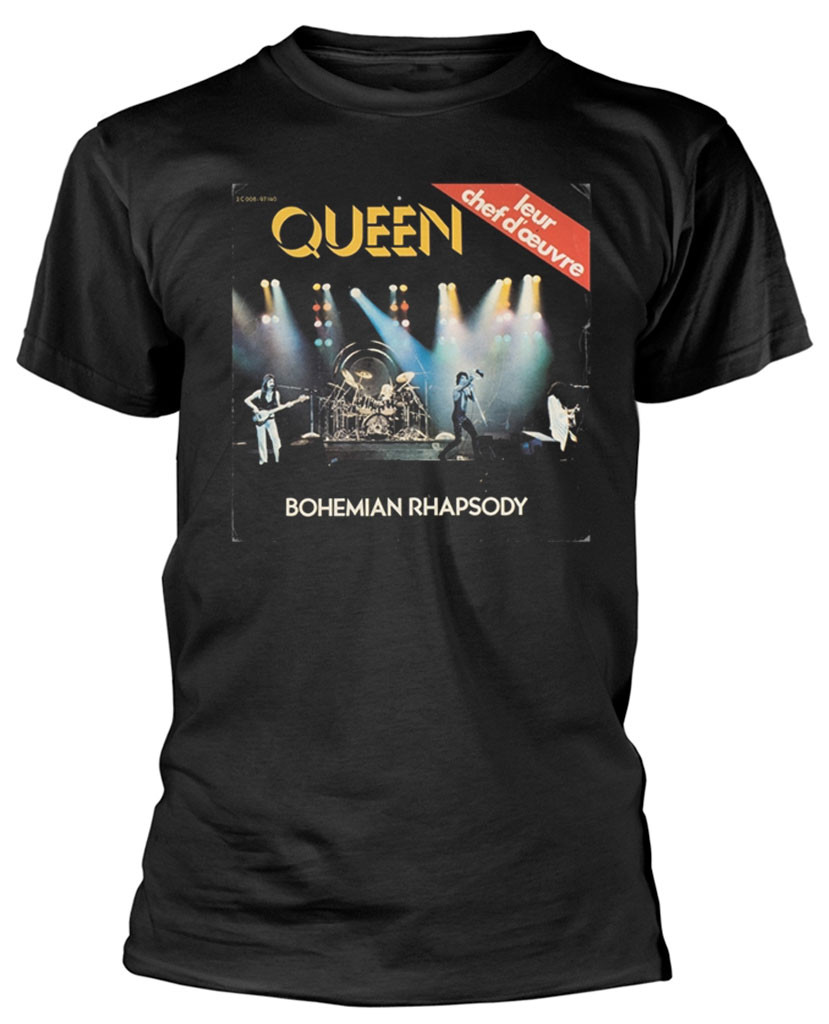 Queen 'Bohemian Rhapsody' (Black) T-Shirt