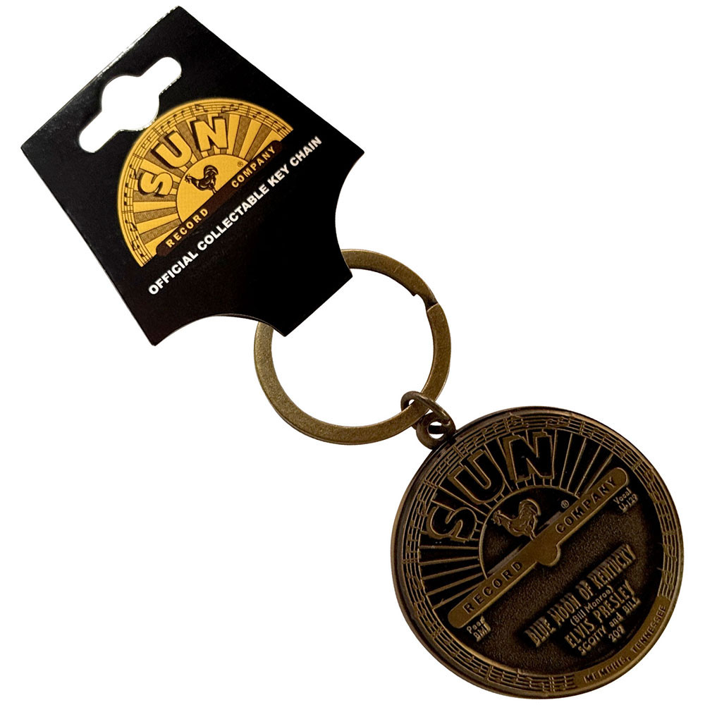 Sun Records 'Elvis Blue Moon' Keyring