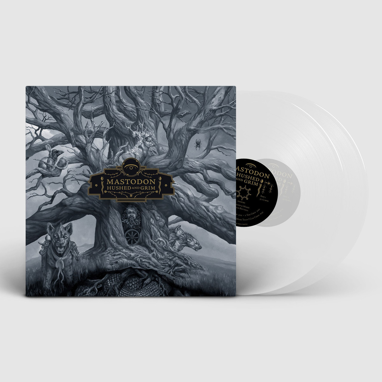 Mastodon 'Hushed and Grim' 2LP Clear Vinyl