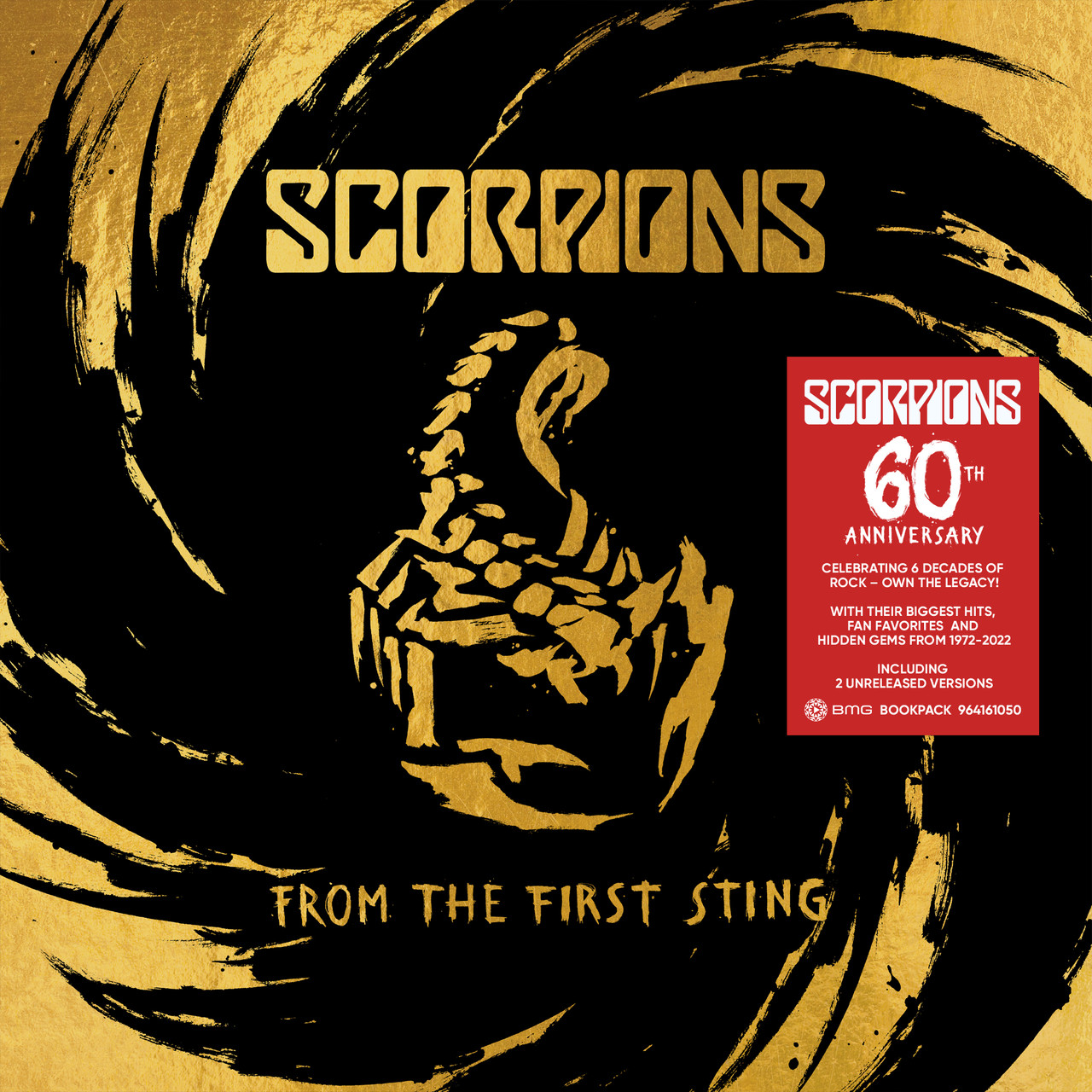 Scorpions 'From The First Sting' Deluxe Bookpack 2CD & 2LP Sparkling Vinyl