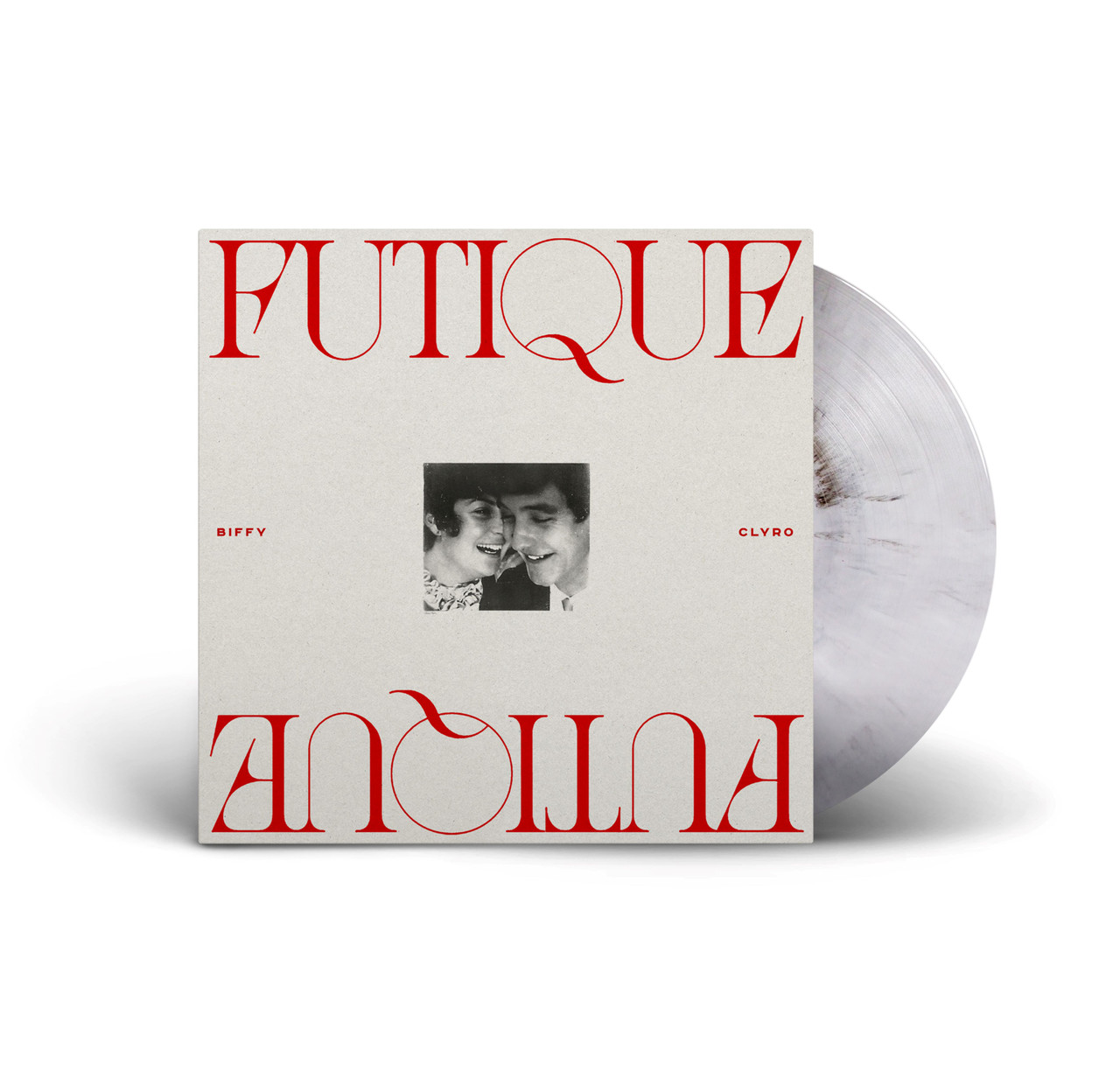 Biffy Clyro 'Futique' LP Black White Marbled Vinyl