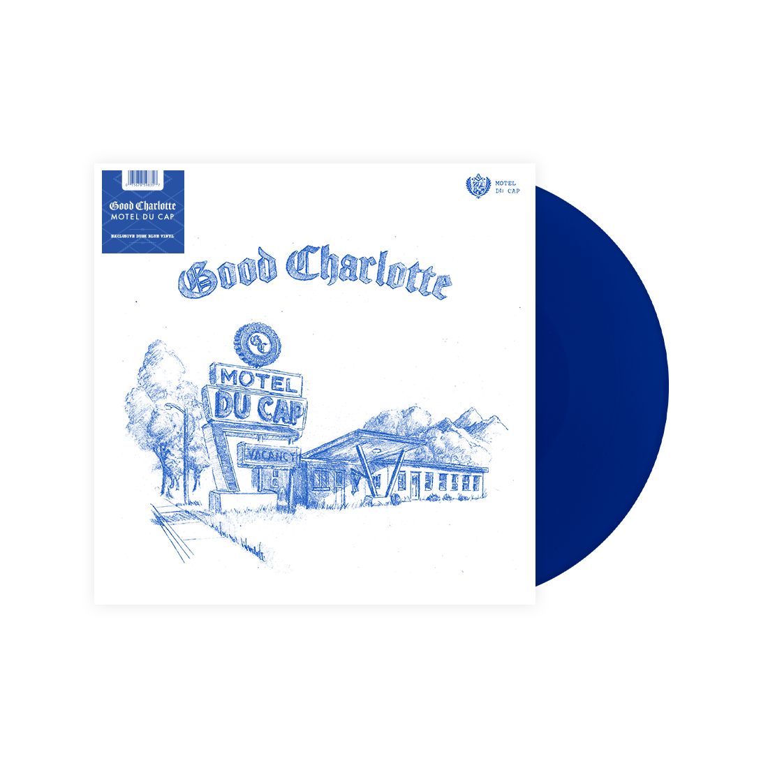 Good Charlotte 'Motel Du Cap' LP Bluejay Vinyl