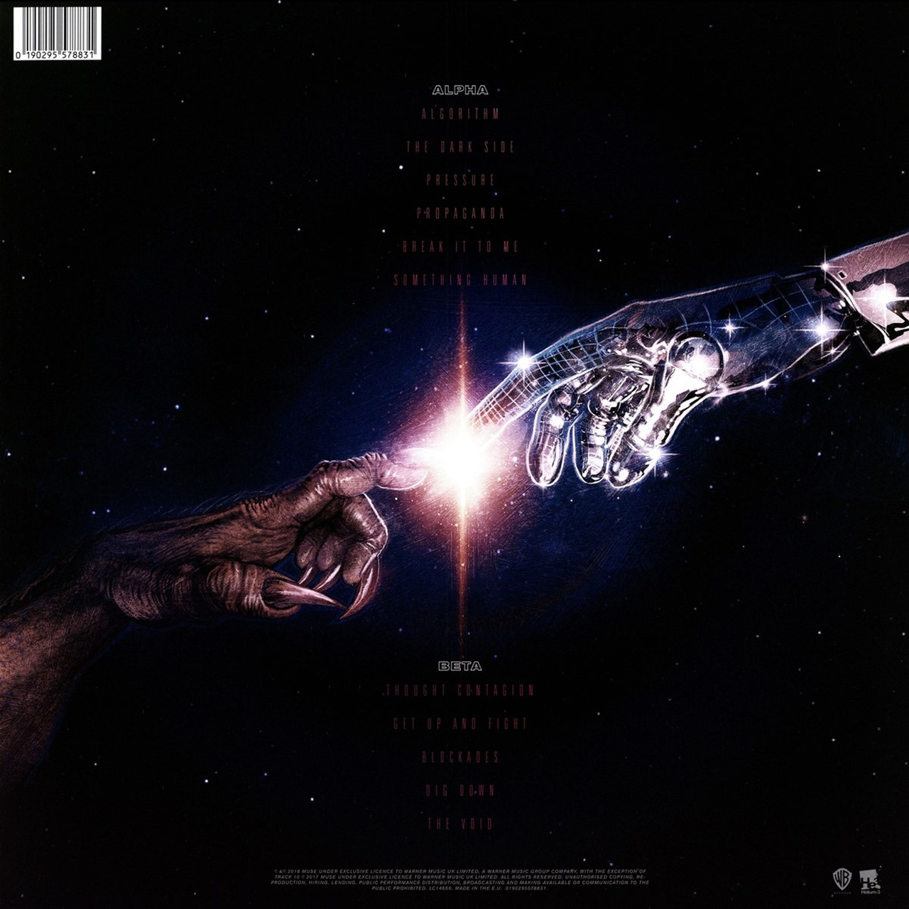 Muse 'Simulation Theory' LP Black Vinyl