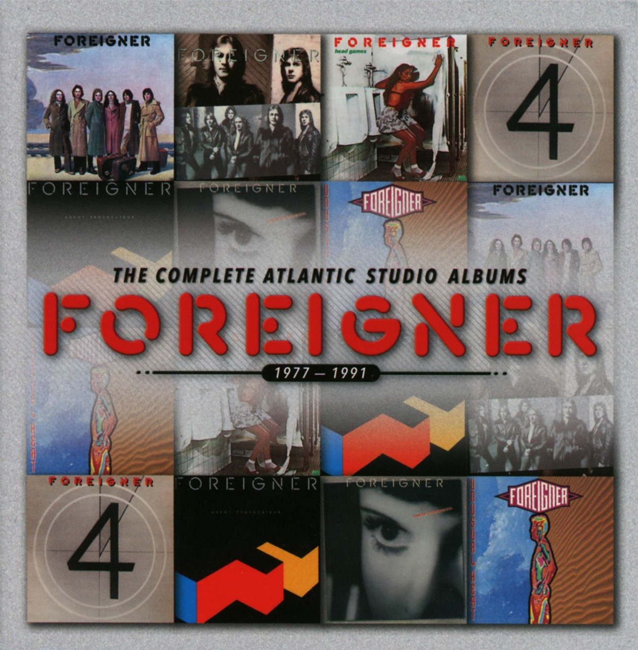 Foreigner 'The Complete Atlantic Studio Albums 1977 - 1991' 7CD Box Set