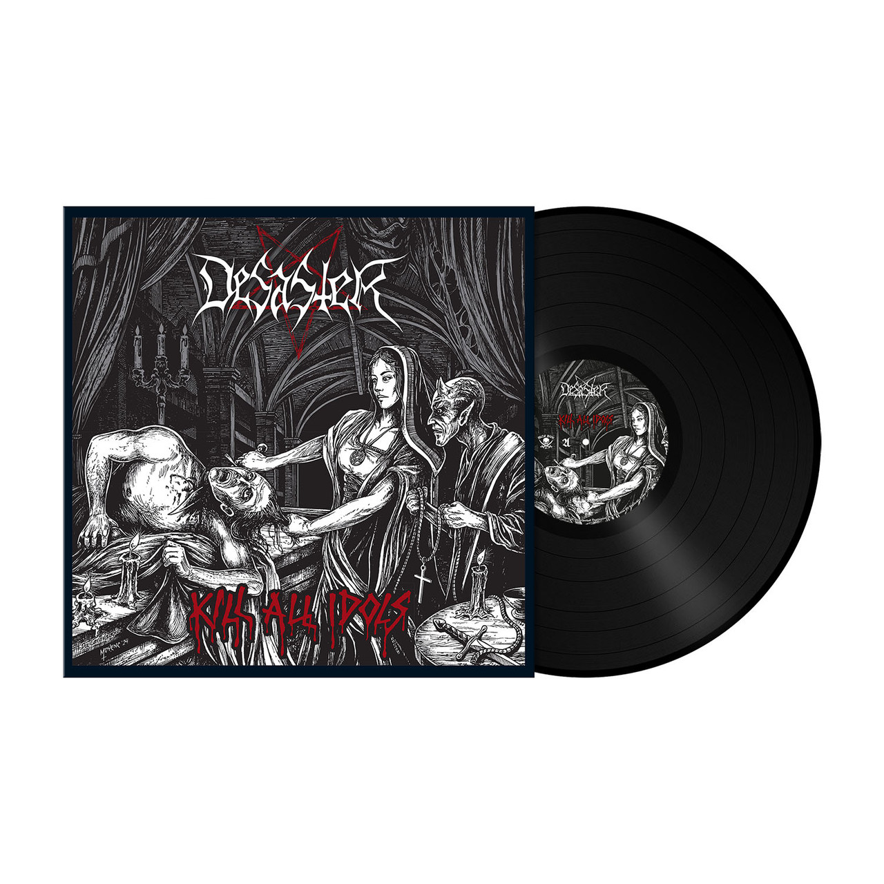 Desaster 'Kill All Idols' LP 180g Black Vinyl