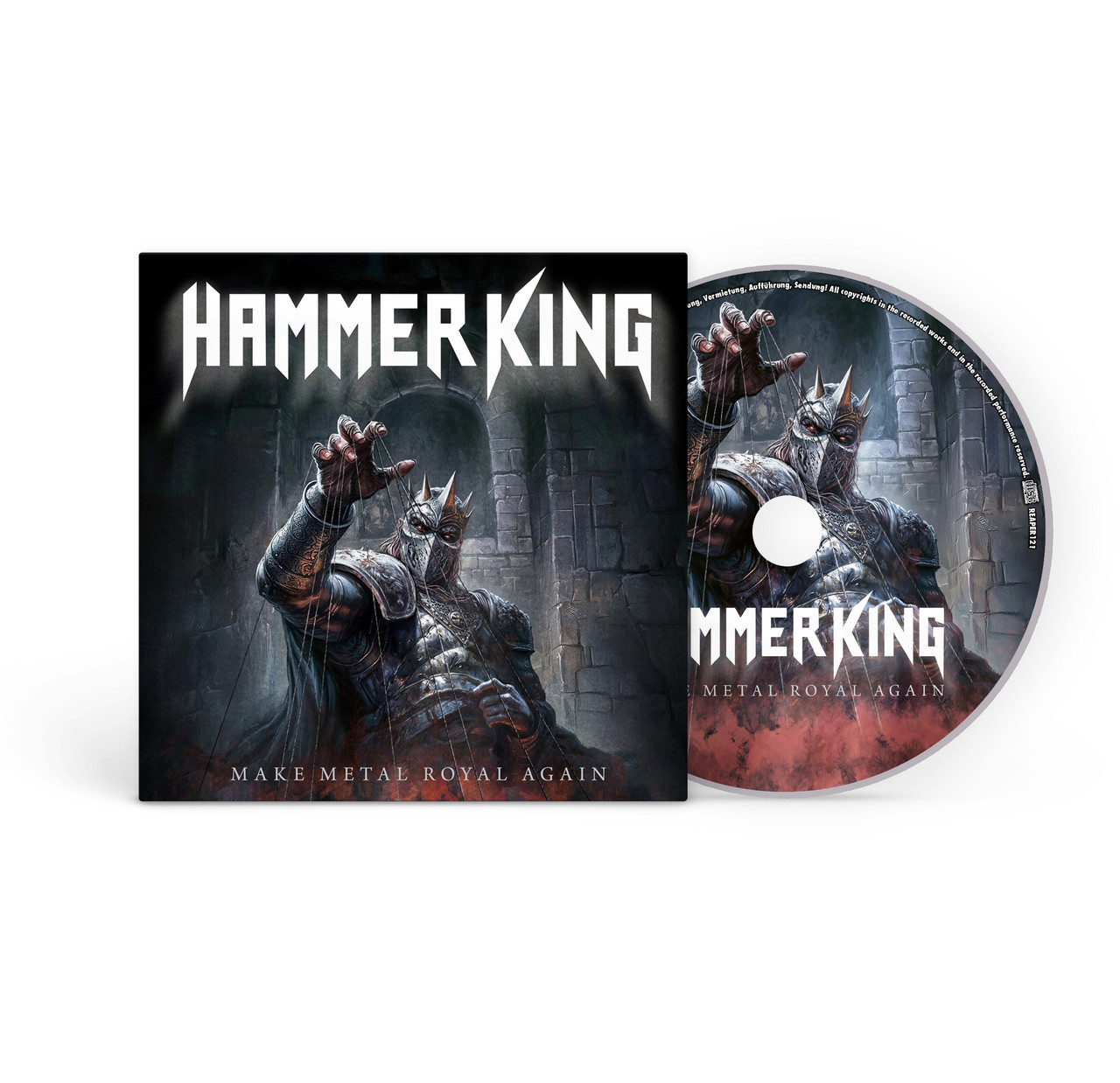 Hammer King 'Make Metal Royal Again' CD Digipack