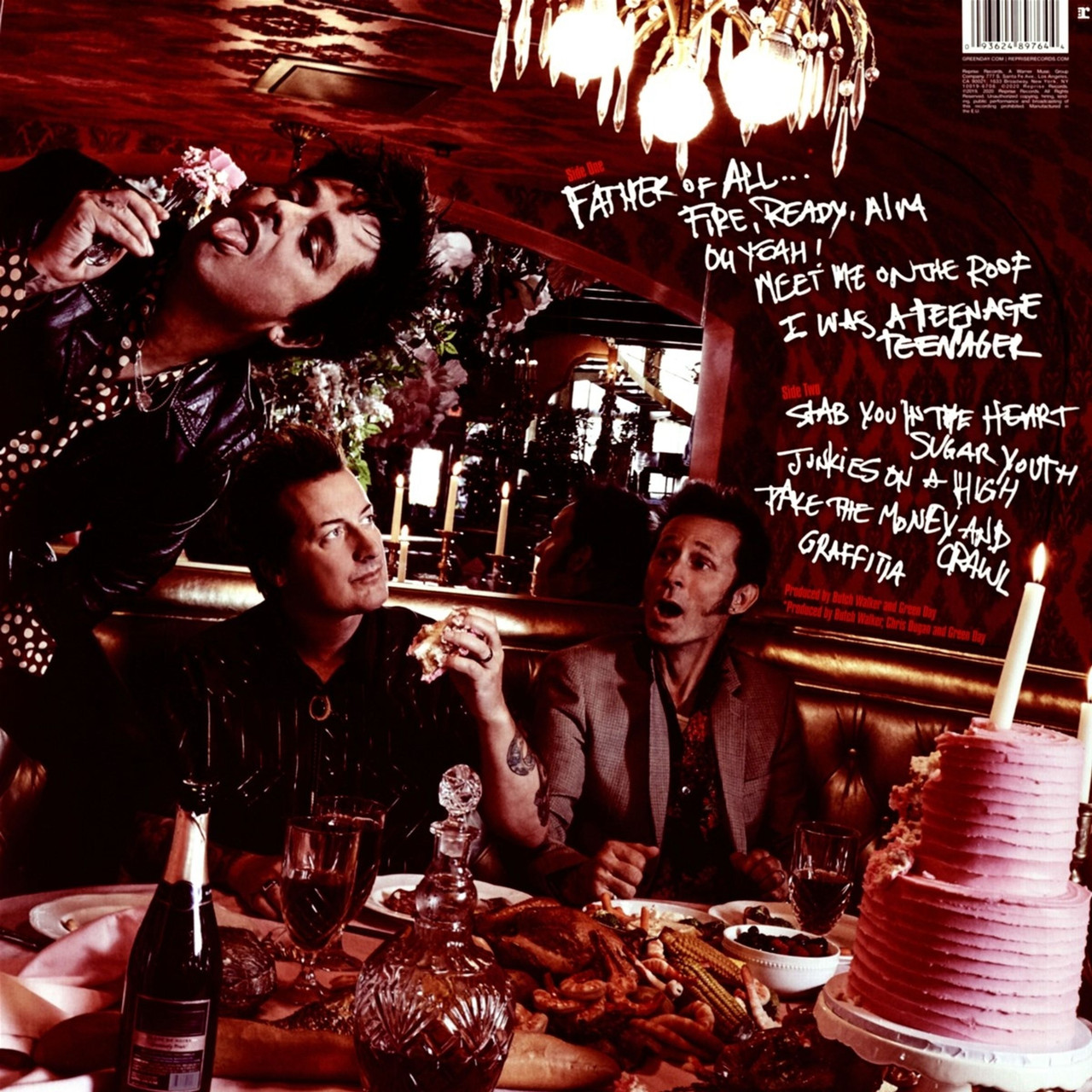 Green Day 'Father of All...' LP Black Vinyl