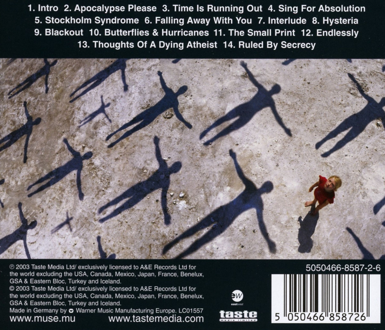 Muse 'Absolution' CD