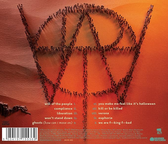 Muse 'Will Of The People' CD