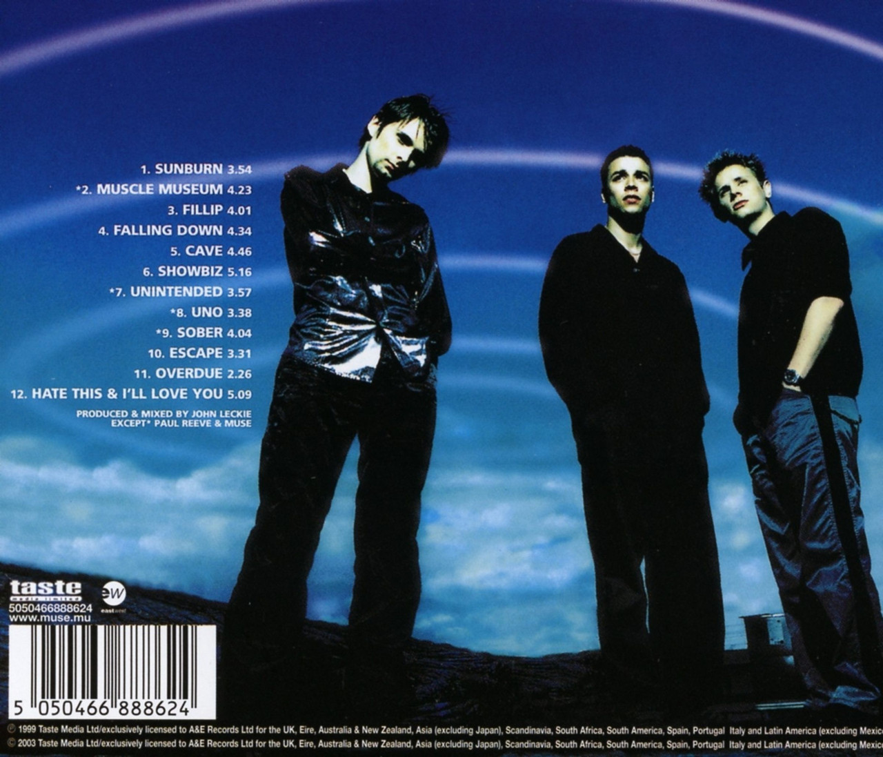 Muse 'Showbiz' CD