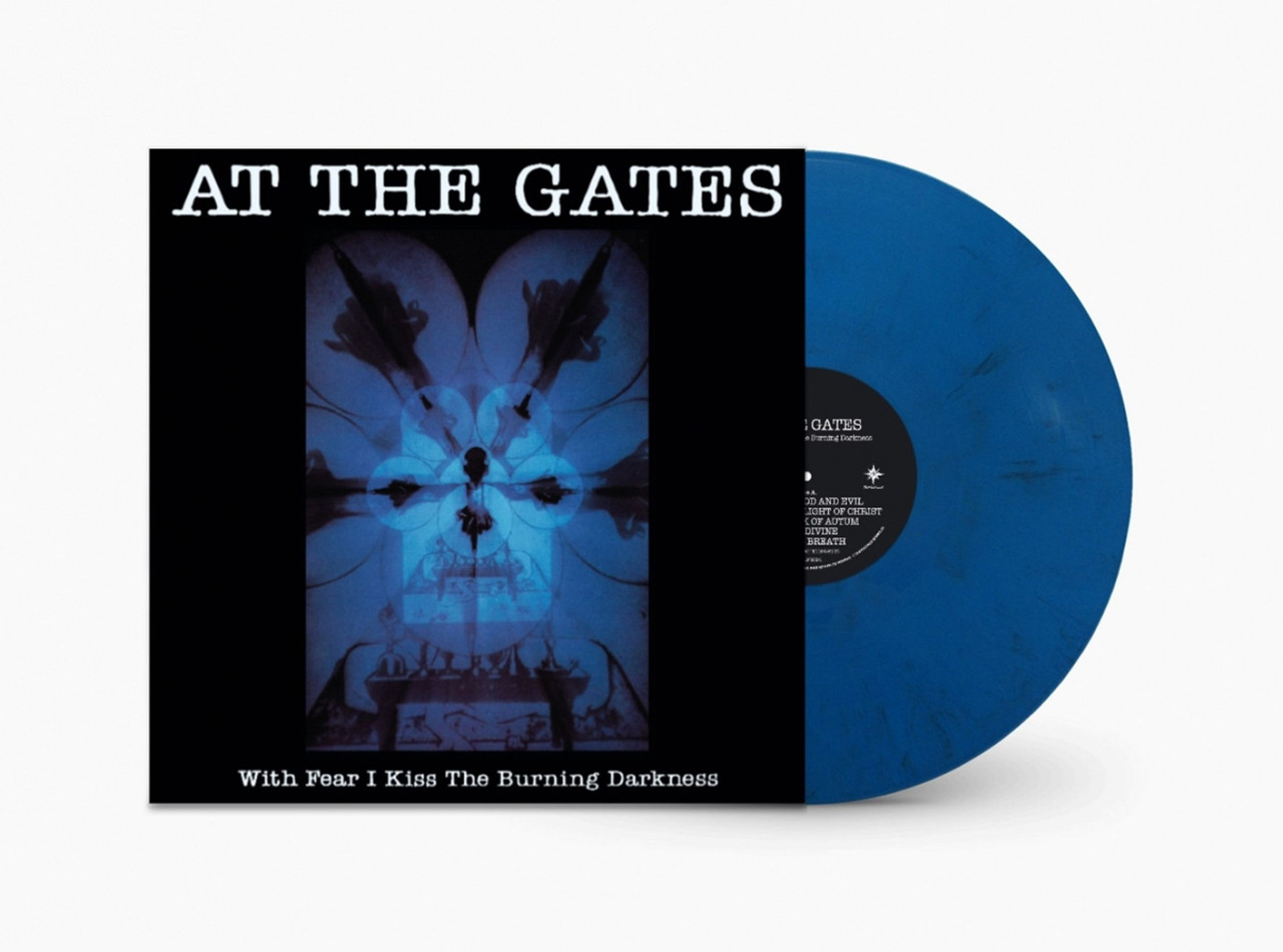 At The Gates 'With Fear I Kiss The Burning Darkness' (30th Anniversary) LP Blue Marble  Vinyl