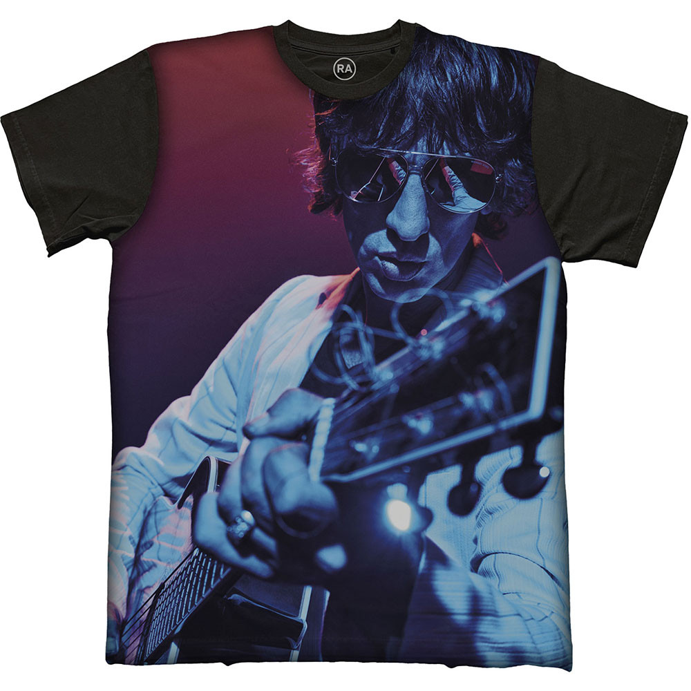 Richard Ashcroft 'Guitar' (All Over Print) Eco T-Shirt