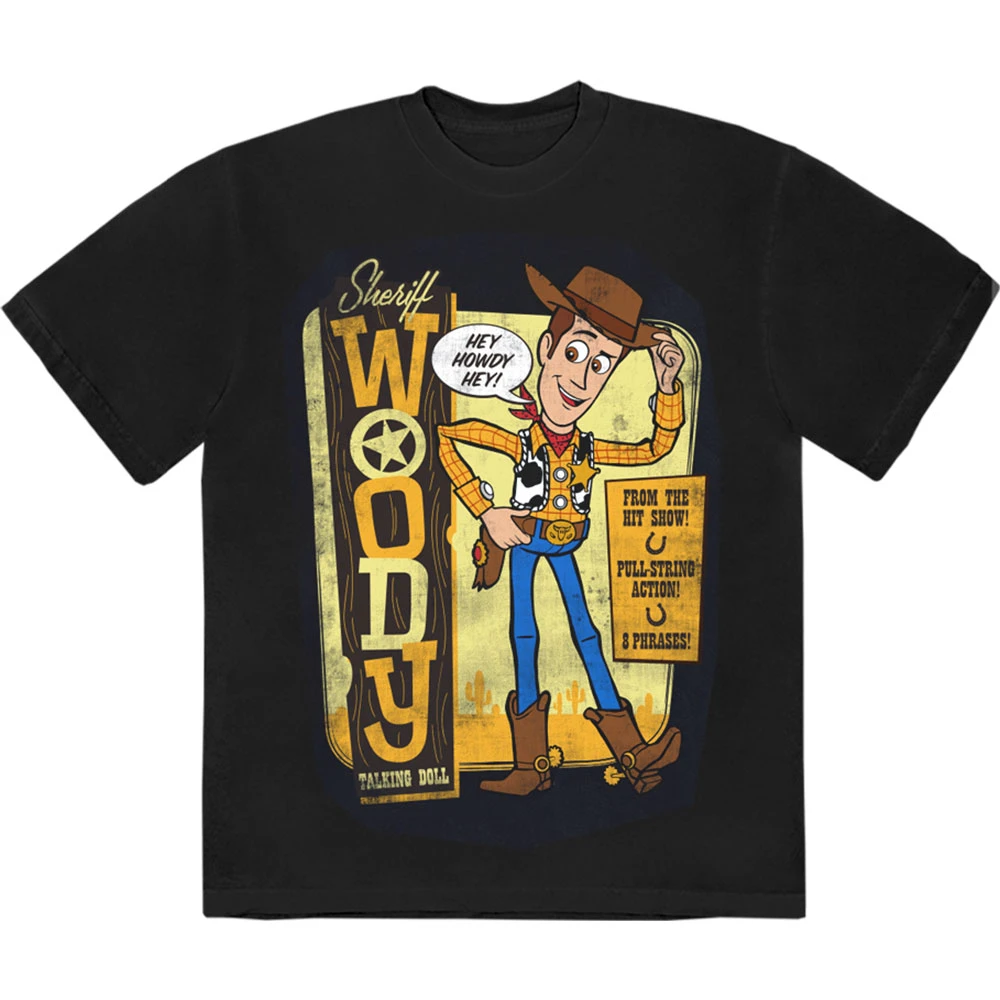 Disney Toy Story 'Sheriff Woody' (Black) T-Shirt