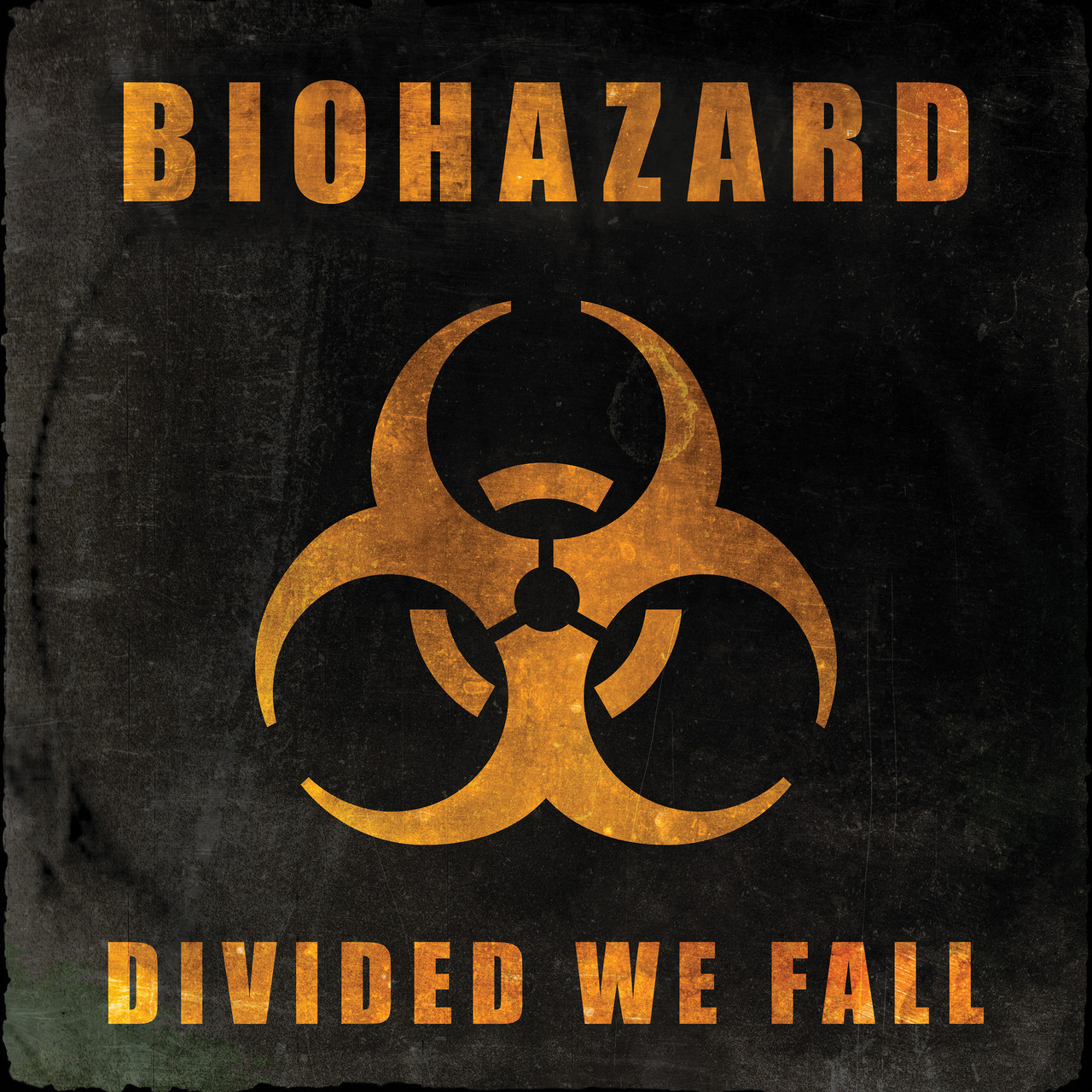 Biohazard 'Divided We Fall' LP Orange Vinyl