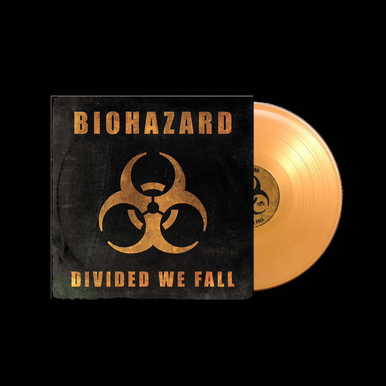 Biohazard 'Divided We Fall' LP Orange Black Corona Vinyl