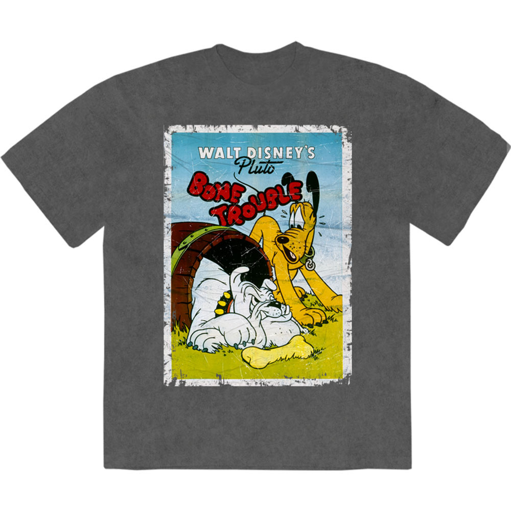 Disney Pluto 'Bone Trouble' (Stone Wash) Limited Edition T-Shirt