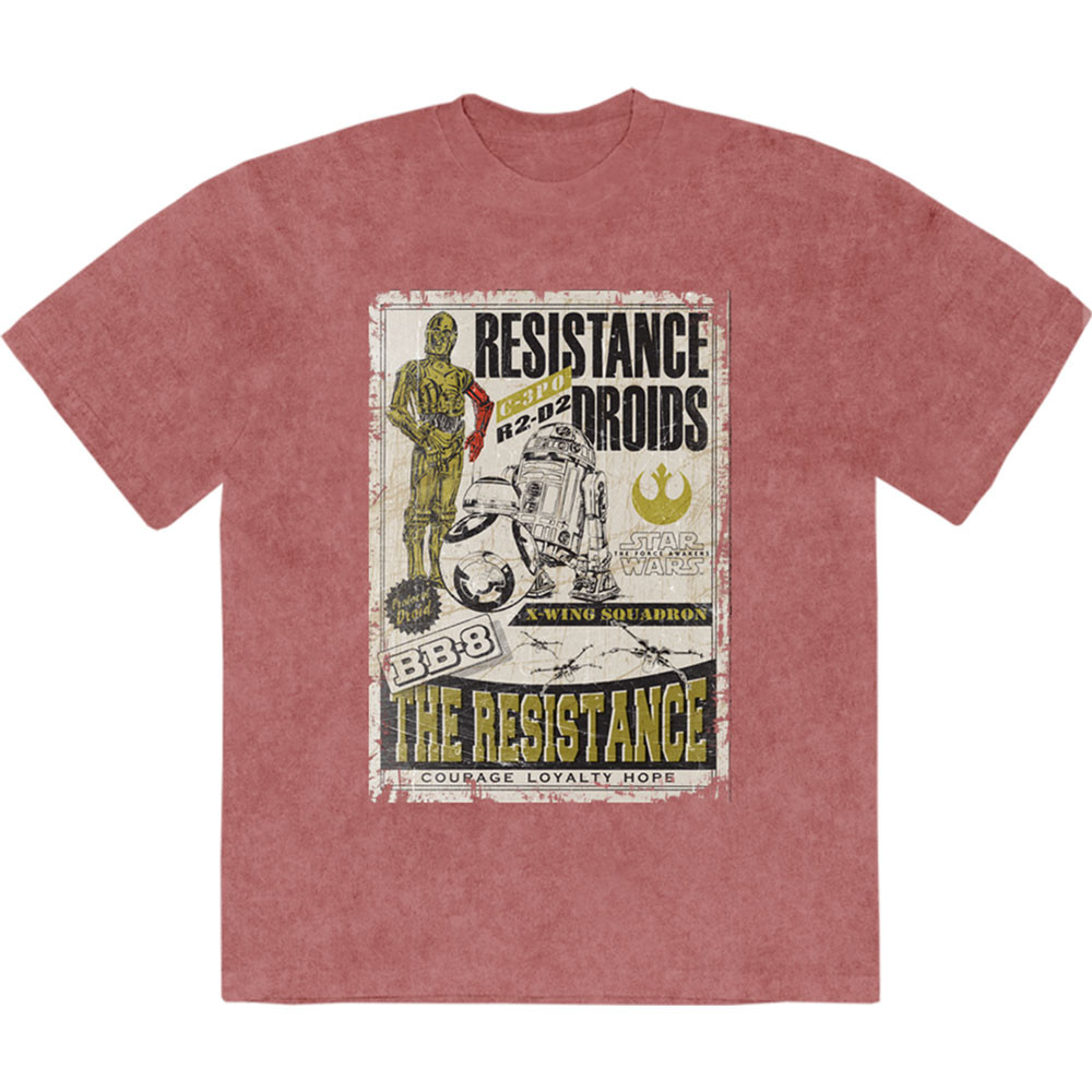 Star Wars 'Resistance Droids' (Stone Wash) Limited Edition T-Shirt